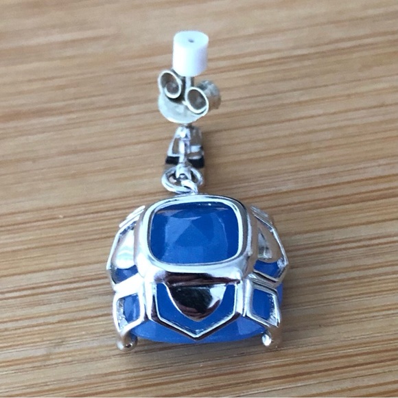 $68 Designer Estate Earrings  Sterling Silver  Marked SX 925 THAILAND - Picture 2 of 4